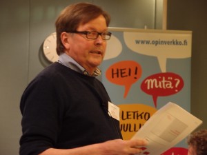 OpinVerkon projektipäällikkö Antti Lehkonen.