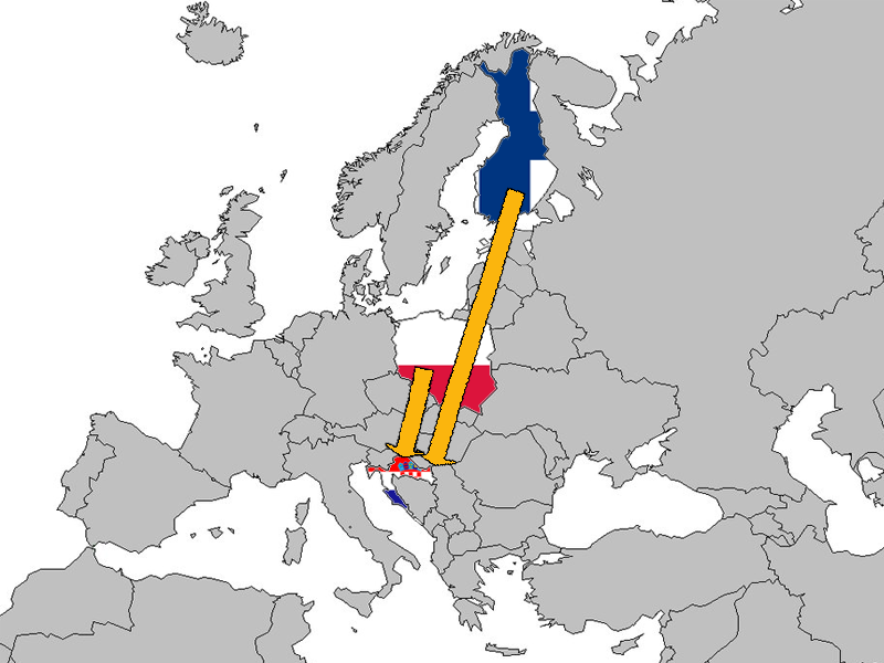Poland Finland In Croatia