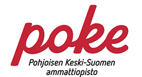 Poohjoisen Keski-Suomen ammattiopisto Poken logo.