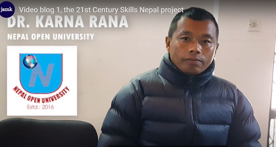 Dr Khana Rana from Nepal Open University