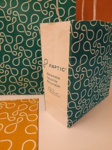 Paptic packaging material