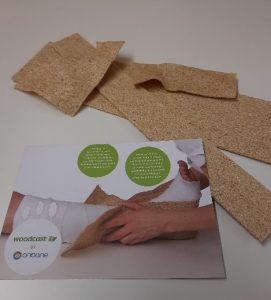 Woodcast is used in plastering and occupational theraphy
